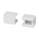 Заглушка PLINTUS-FANTOM WHITE глухая (Arlight, Пластик) Lednikoff