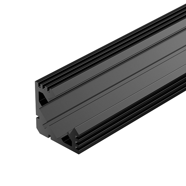 Профиль PDS45-T-2000 ANOD Black RAL9005 (Arlight, Алюминий) Lednikoff