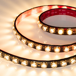 Светодиодная лента герметичная FLT-PS-A42-BLACK-23mm 24V Warm2700 (21 W/m, IP67, 15deg, 5m) (Arlight, -)