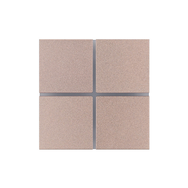 INTELLIGENT ARLIGHT Сенсорная панель KNX-304-13-IN Champagne (BUS, Frameless) (IARL, IP20 Металл, 2 года) Lednikoff