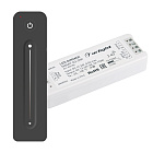 Диммер SMART-DIM-SET-LINE (12-24V, 1x8A, ПДУ 2.4G) (Arlight, IP20 Пластик, 5 лет) Lednikoff