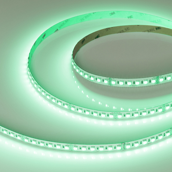 Светодиодная лента RT-H120-10mm 24V RGBW-Warm-4-in-1 (25 W/m, IP20, 4040, 5m) (Arlight, Открытый) Lednikoff