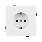 Механизм электрической розетки SCT-TENDO-MEU1-PL-WH (230V, 16A) (Arlight, Белый) Lednikoff