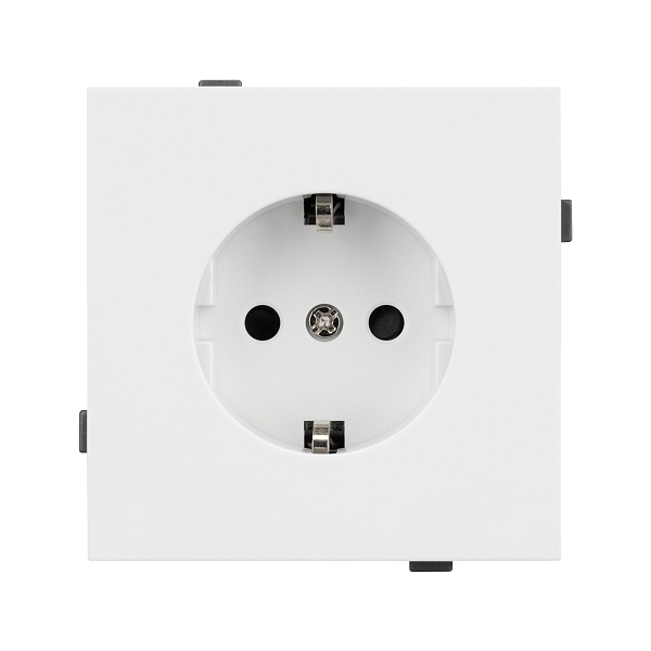 Механизм электрической розетки SCT-TENDO-MEU1-PL-WH (230V, 16A) (Arlight, Белый) Lednikoff