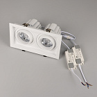 Светильник MS-VORTEX-BUILT-S250x140-2x30W Warm3000 (WH-WH, 30 deg, 230V) (Arlight, IP20 Металл, 5 лет) Lednikoff