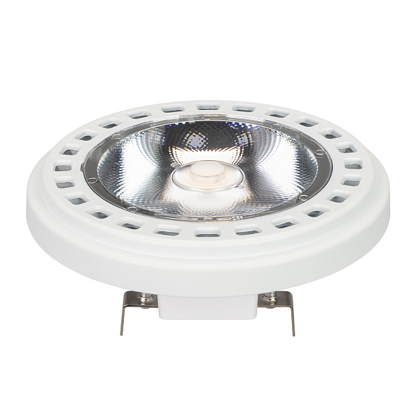 Лампа AR111-UNIT-G53-15W- Warm3000 (WH, 24 deg, 12V) (Arlight, Металл) Lednikoff