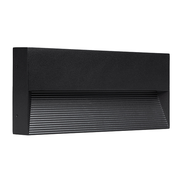 Светильник LGD-RIBONIK-S250x114-10W Warm3000 (Черный, 70 deg, 230V) (Arlight, IP65 Металл, 5 лет) Lednikoff