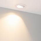 Светильник MS-ATOLL-BUILT-TURN-R94-10W Warm3000 (WH, 36 deg, 230V) (Arlight, IP54 Металл, 5 лет) Lednikoff