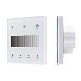 INTELLIGENT ARLIGHT Сенсорная панель SMART-DALI-301-11-1G-4SC-DT6 Белая (230V, встраиваемая, 2.4G) (IARL, IP20 Пластик, 5 лет)