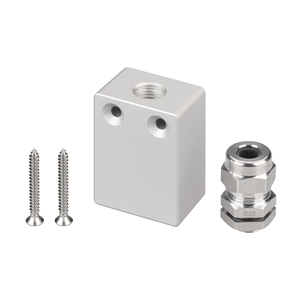 Заглушка ARH-FLOOR27-H28-DOWN с отверстием (Arlight, Металл) Lednikoff