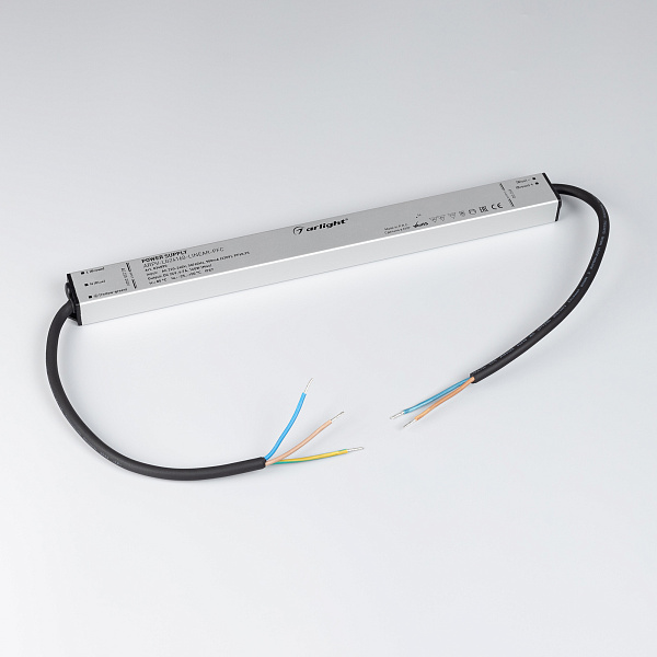 Блок питания ARPV-LG24160-LINEAR-PFC (24V, 6.7A, 160W) (Arlight, IP67 Металл, 5 лет) Lednikoff