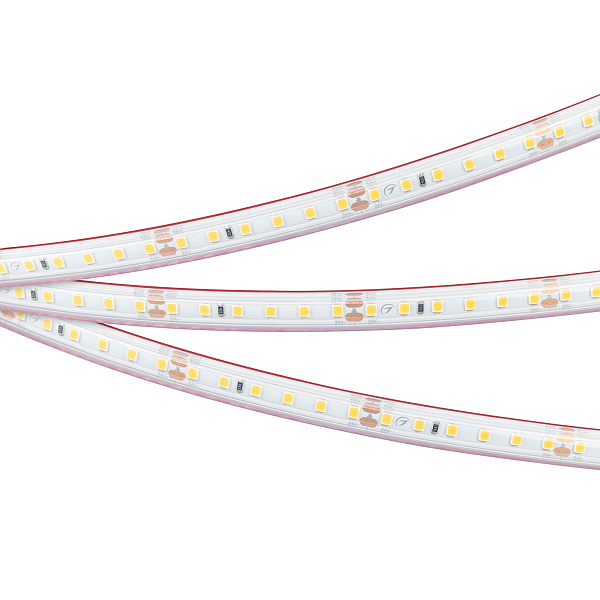 Светодиодная лента герметичная RTW-PS-A120-10mm 24V Warm3000 (9.6 W/m, IP67, 2835, 5m) (Arlight, 9.6 Вт/м, IP67) Lednikoff
