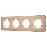 Рамка алюминиевая FRM-AKIRY-AL-4-GD (Arlight, -)