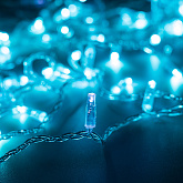 Светодиодная гирлянда ARD-STRING-CLASSIC-10000-CLEAR-100LED-FLASH Azure (230V, 7W) (Ardecoled, IP65, 1 год)