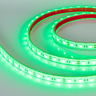 Светодиодная лента RTW 2-5000PGS 12V Green 2x (5060, 300 LED, LUX) (Arlight, 14.4 Вт/м, IP67) Lednikoff