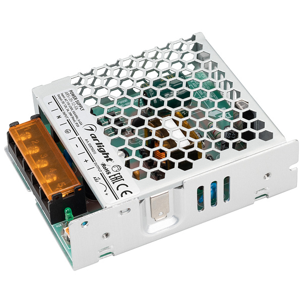 Блок питания ARS-35-12-FA (12V, 3A, 35W) (Arlight, IP20 Сетка, 3 года) Lednikoff