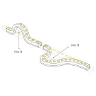 Грейзер THOR-3D-A24-25x27mm 24V Day4000 (24 W/m, IP65, 1m, wire x2) (Arlight, Вывод прямой, 3 года) Lednikoff