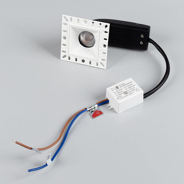 Светильник MS-RIALTO-TRIMLESS-S40x40-9W Warm3000 (WH, 36deg, 230V) (Arlight, IP20 Металл, 5 лет) Lednikoff