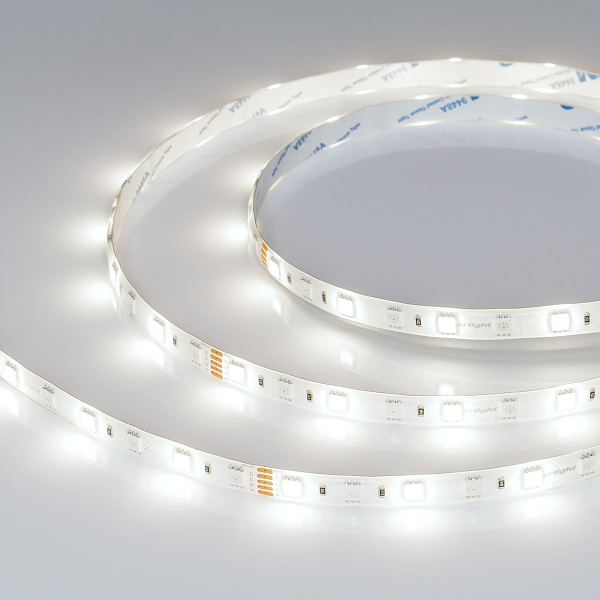 Светодиодная лента RTW-SE-B60-10mm 24V RGBW-White (14.4 W/m, IP65, 5060, 5m) (Arlight, Открытый) Lednikoff