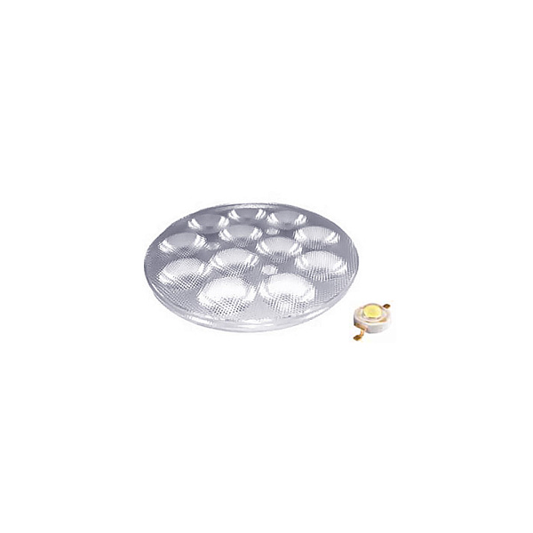 Блок линз 12SB30DF (30°, 12X Emitter) (Turlens, -) Lednikoff