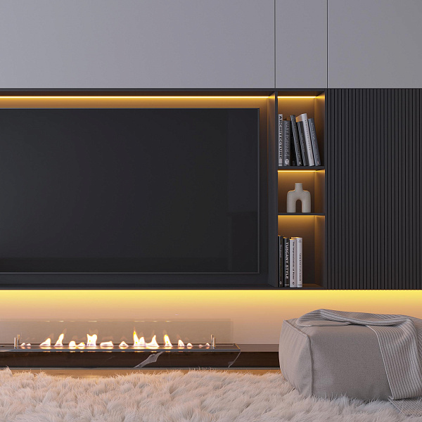 Светодиодная лента RT-H96-5mm 24V RGBW-White-4-in-1 (10 W/m, IP20, 5m) (Arlight, узкая) Lednikoff