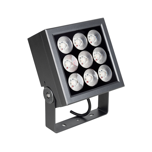 Светильник ALT-BLOCK-S185x185-36W Warm3000 (GR, 15 deg, 230V) (Arlight, IP66 Металл, 3 года) Lednikoff