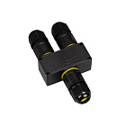Коннектор NEO-GERM-3pin-Y-WTW (4-8mm) (Arlight, IP68) Lednikoff