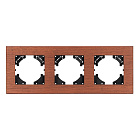 Рамка из натурального дерева FRM-XSILO-WD-3-NL (Arlight, -) Lednikoff