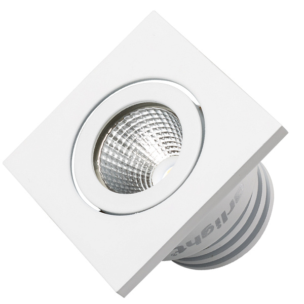 Светодиодный светильник LTM-S50x50WH 5W Warm White 25deg (Arlight, IP40 Металл, 3 года) Lednikoff
