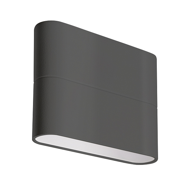 Светильник SP-WALL-FLAT-S110x90-2x3W Day4000 (GR, 120 deg, 230V) (Arlight, IP54 Металл, 3 года) Lednikoff
