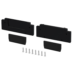 Заглушка STRETCH-41-CEIL-CENTER BLACK (Arlight, Пластик)