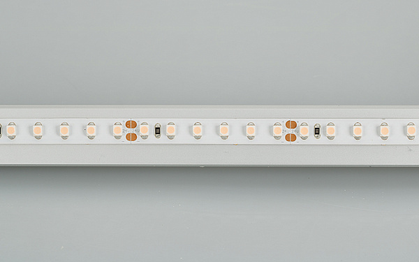 Светодиодная лента RT 2-5000 24V White6000 2x (3528, 600 LED, LUX) (Arlight, 9.6 Вт/м, IP20) Lednikoff