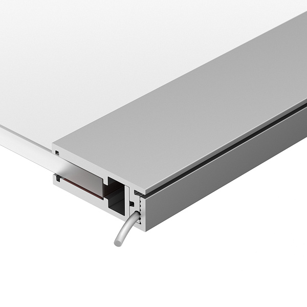 Профиль KLUS-GLASS-56-2000 ANOD (Arlight, Алюминий) Lednikoff