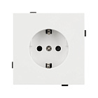 Механизм электрической розетки SCT-TENDO-MEU1-SFPL-WH (230V, 16A) (Arlight, Матовый белый) Lednikoff