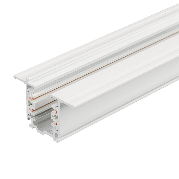 Трек встраиваемый LGD-4TR-TRACK-F-1000-WH-M (D) (Arlight, IP20 Металл, 3 года) Lednikoff