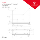 Блок питания ARS-100-12 (12V, 8.3A, 100W) (Arlight, IP20 Сетка, 2 года) Lednikoff