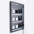 Стенд Системы Управления Excellent Arlight 830x600mm (DB 3мм, пленка, лого) (Arlight, -)