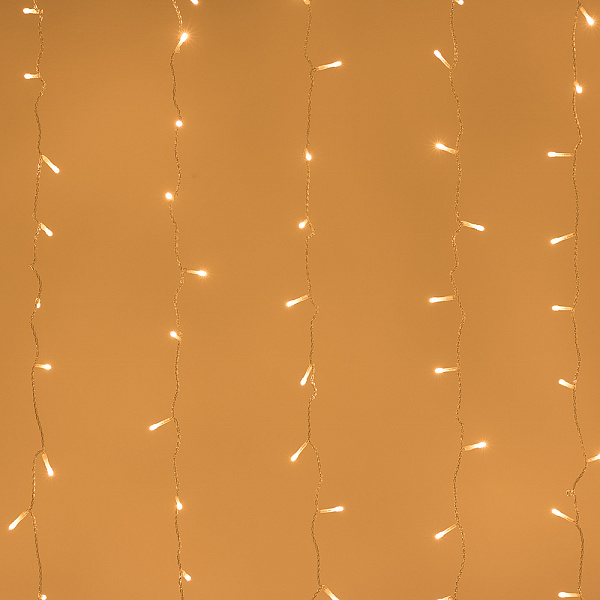 Светодиодная гирлянда ARD-CURTAIN-HOME-2000x2500-CLEAR-300LED Warm (230V, 12W) (Ardecoled, IP20) Lednikoff