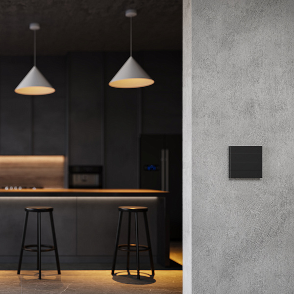 INTELLIGENT ARLIGHT Кнопочная панель SMART-ZB-801-22-1G-8SC-MULTI-IN Grey (230V) (IARL, IP20 Пластик, 5 лет) Lednikoff