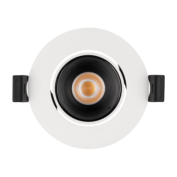 Светильник MS-FORECAST-BUILT-TURN-R82-8W Warm3000 (WH-BK, 32 deg, 230V) (Arlight, IP20 Металл, 5 лет) Lednikoff