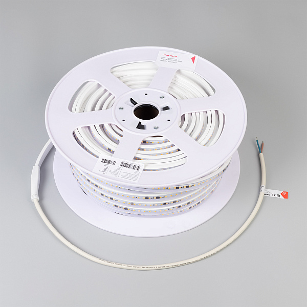 Светодиодная лента герметичная ARL-PV-A120-15mm 230V Warm3000 (15 W/m, IP65, 10m) (Arlight, -) Lednikoff