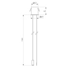 Потолочная чаша MAG-ORIENT-CANOPY-BUILT-POWER-L1500 (WH) (Arlight, Металл)