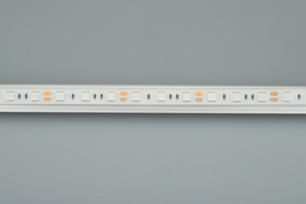 Светодиодная лента RTW 2-5000PGS 12V Blue 2x (5060, 300 LED, LUX) (Arlight, 14.4 Вт/м, IP67) Lednikoff