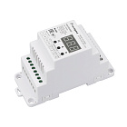 Контроллер SMART-K3-RGBW (12-36V, 4x5A, DIN, 2.4G) (Arlight, IP20 Пластик, 5 лет) Lednikoff