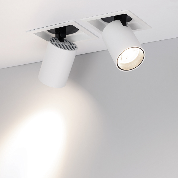 Светильник LTD-PULL-S110x110-10W Day4000 (WH, 24 deg, 230V) (Arlight, IP20 Металл, 5 лет) Lednikoff