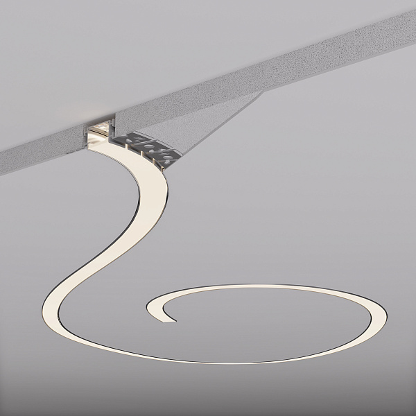 Профиль FANTOM-BENT-W23-SIDE-2000 ANOD (Arlight, Алюминий) Lednikoff