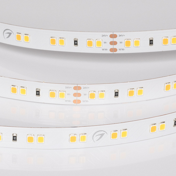 Светодиодная лента UL-A120-10mm 24V Day-MIX (10 W/m, IP20, 5m) (Arlight, Изменяемая ЦТ) Lednikoff