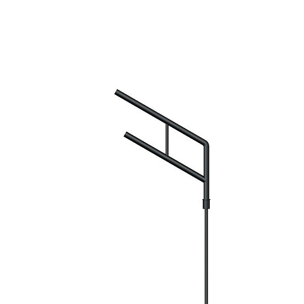 Кронштейн OXOR-SG2-1000x108-L1000 BLACK (Arlight, Сталь) Lednikoff