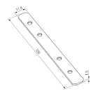 Соединитель профиля COMFORT21-V-FANTOM (Arlight, Металл) Lednikoff