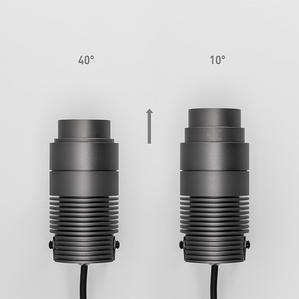 Светильник ALT-RAY-ZOOM-R75-18W Day4000 (DG, 10-40 deg, 230V) (Arlight, IP67 Металл, 3 года) Lednikoff